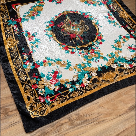 Black and Gold Instrument Scarf - Picture 3 of 10